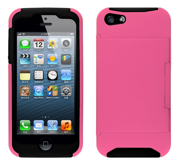 iPhone 5 and iPhone 5s Dual Layer Protector Case in Pink | Sodacase.com