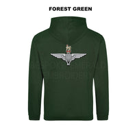 JH001-LCB- Large Cap-badge Parachute Regiment hoodie - Bespoke Emerald Embroidery Ltd