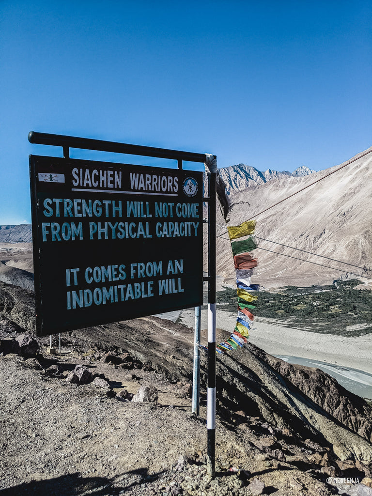 The Road to Nubra Valley, Ladakh – EarPeace