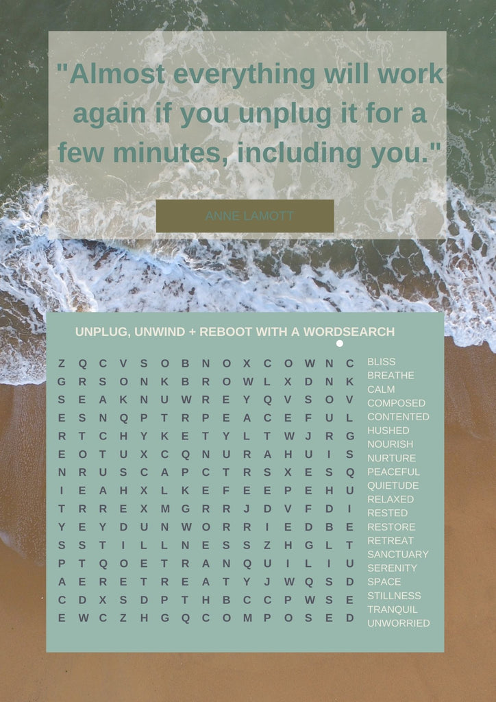 Mindful Wordsearch Puzzles To Bring You Into The Present Moment