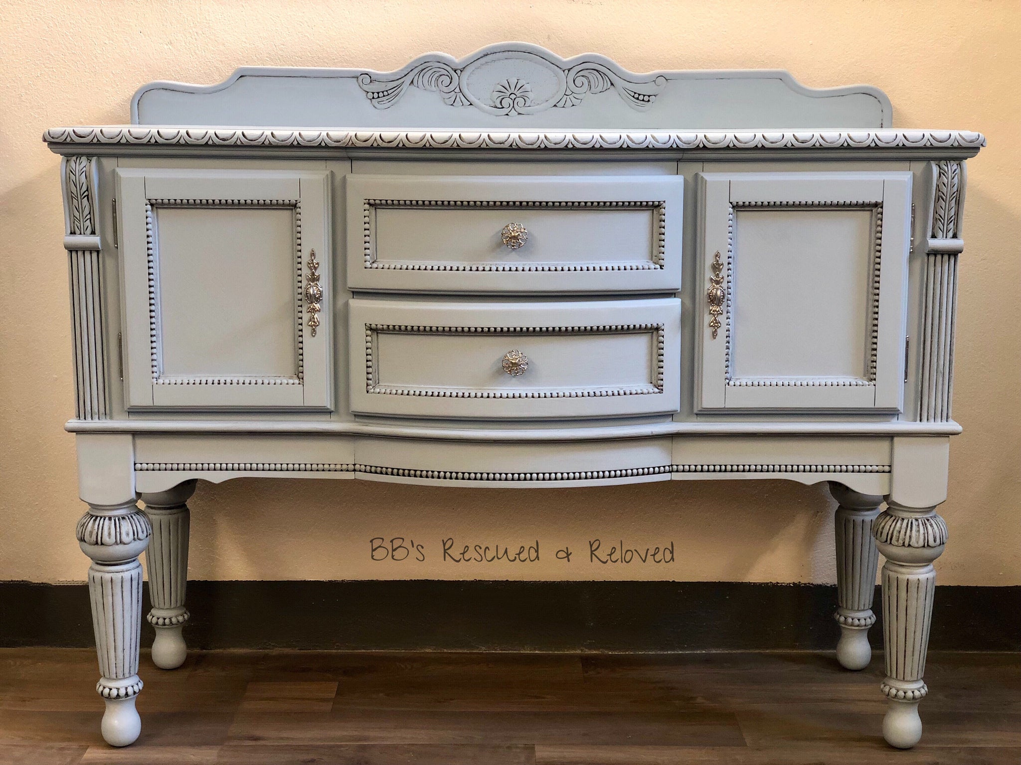 Peacock Blue Sideboard Vicky Browne Studios