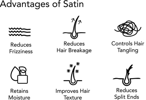 Benefits of satin scrunchies on hair