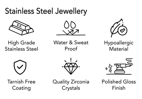 Advantages of stainless steel jewellery