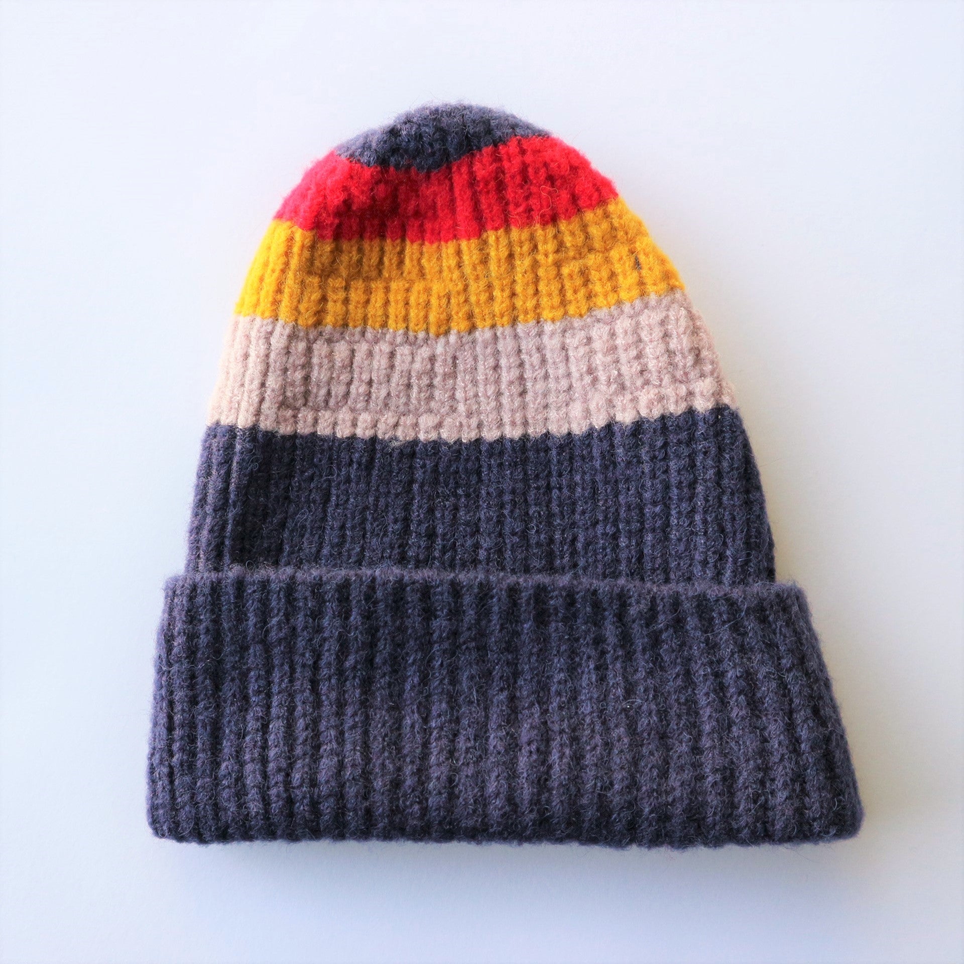 Striped Knit Beanie VALI CALI