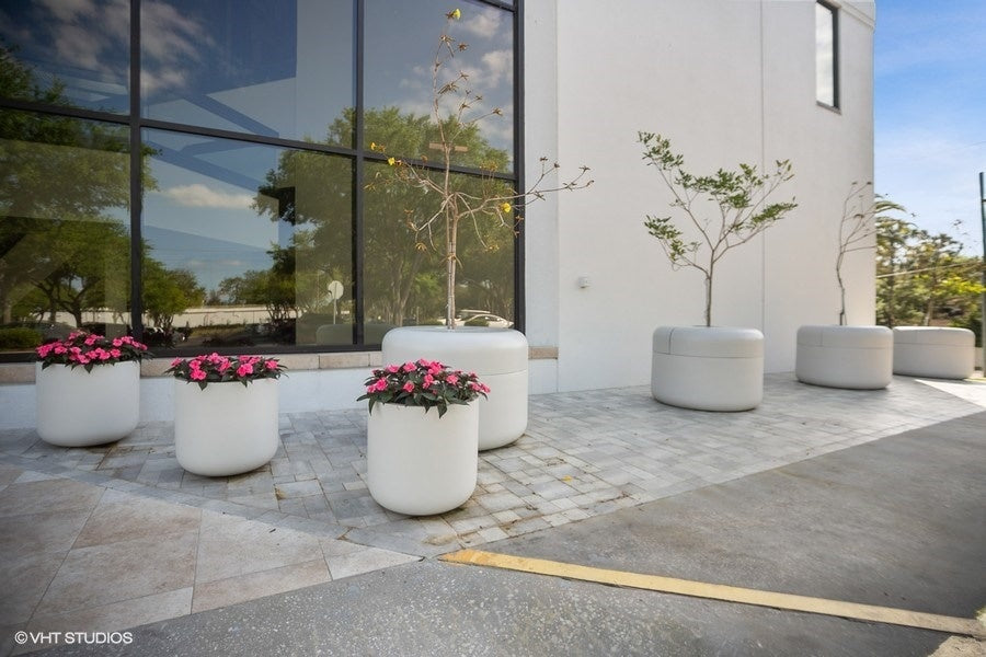 PurePots Fiberglass Planters at SCAN Design in Altamonte Springs, FL