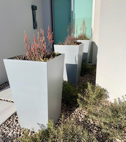 Tall tapered planters