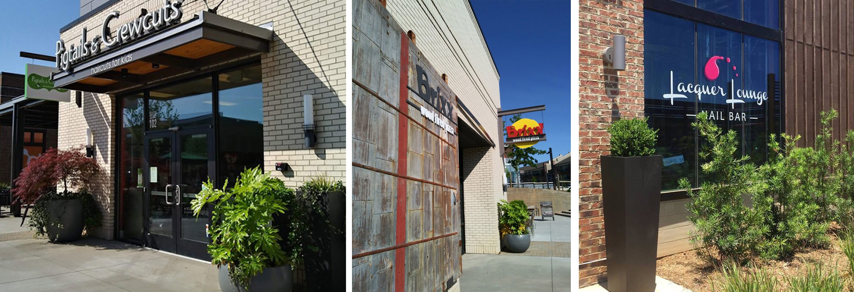 PureModern Planters at Kingsley Town Center Fort Mill SC