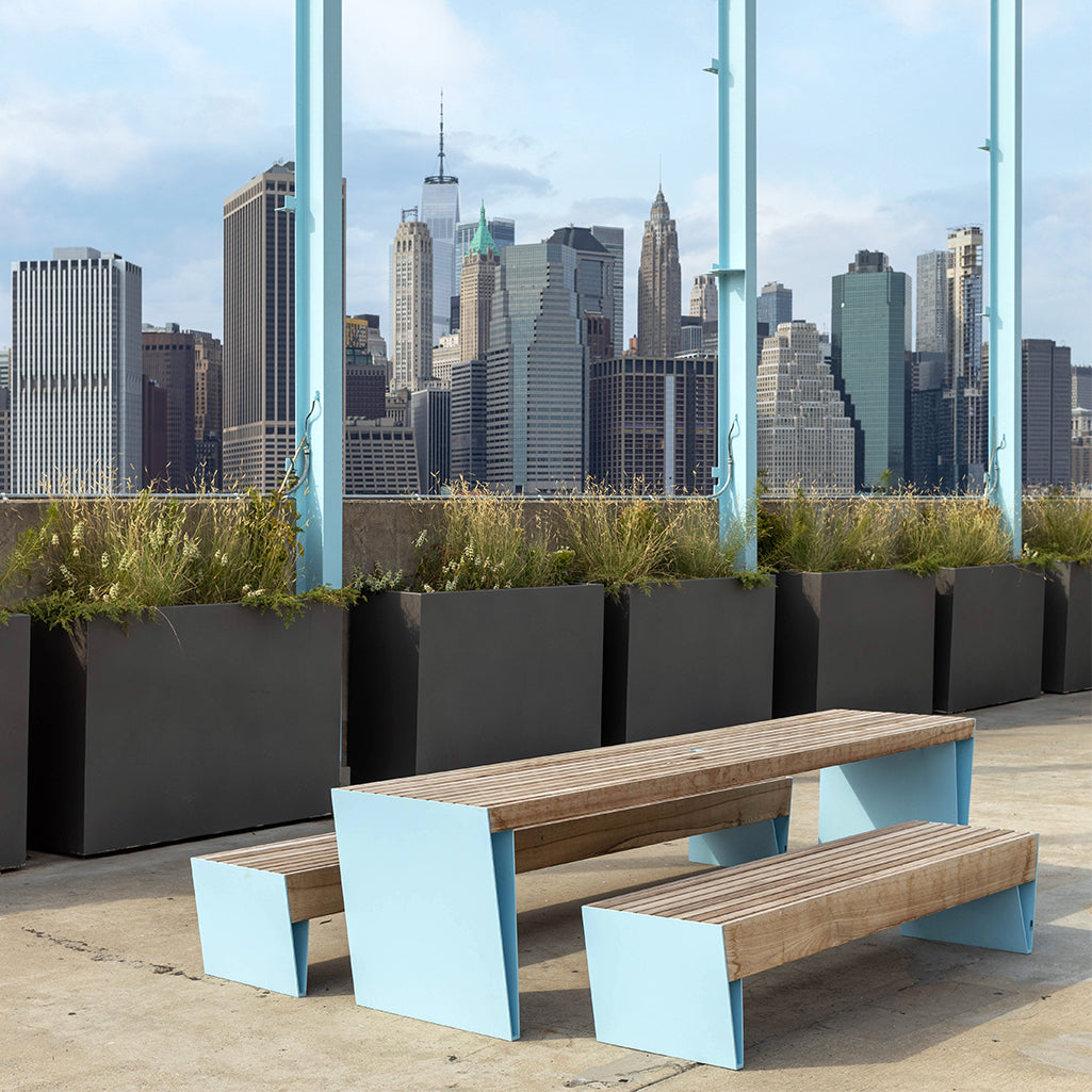 PureModern Planters at a Brooklyn Park
