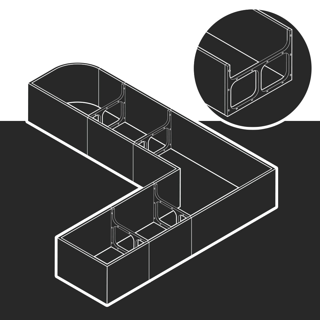 Modulo - The connected, modular and scalable indoor garden - Prêt à Pousser  🇪🇺