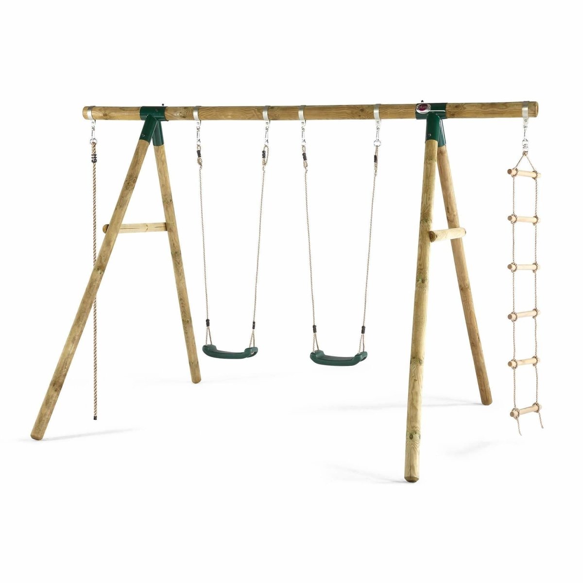 plum sedna double swing set