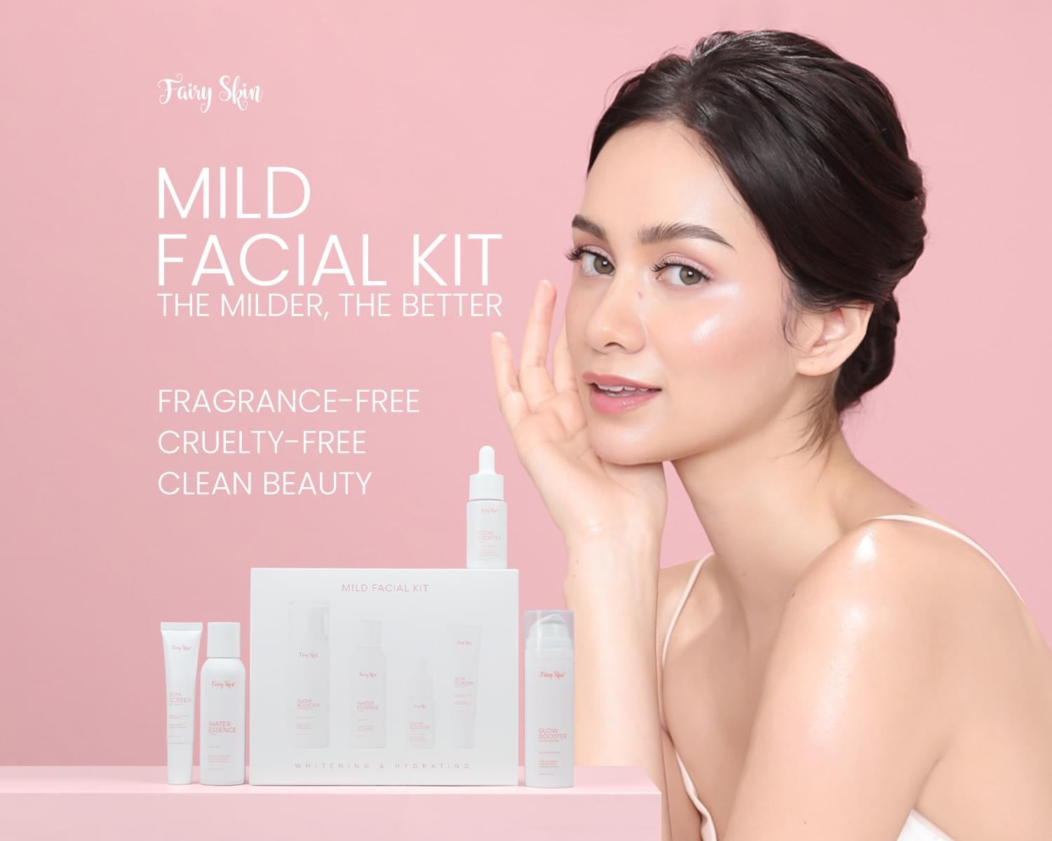 Fairy Skin Mild Facial Kit - Maintenance set - Non-peeling Set – My ...