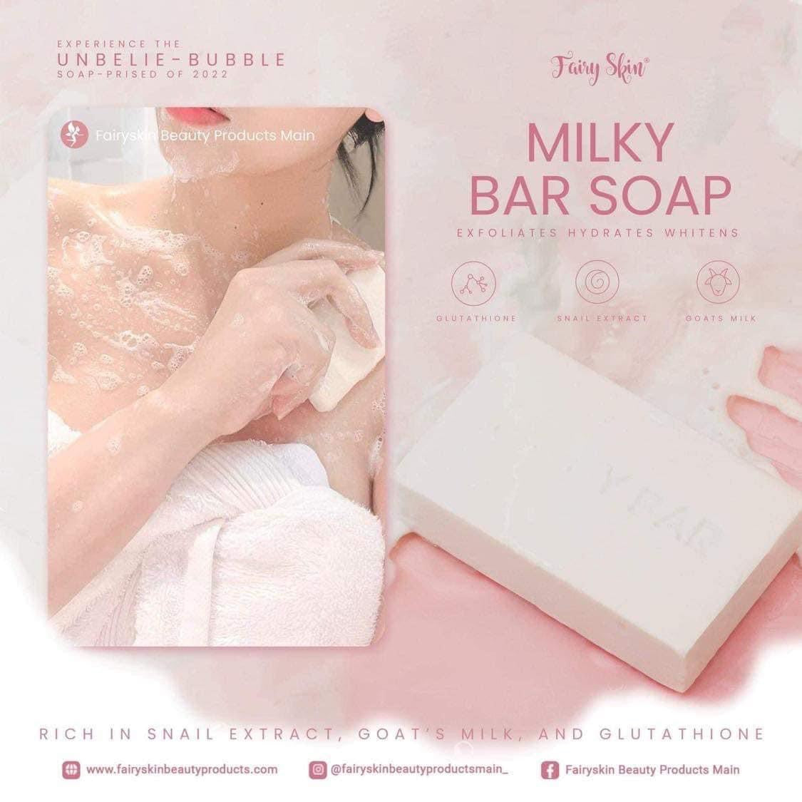 Fairy Skin - Milky Bar Soap 100g – My Care Kits