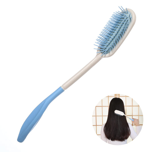 Long-Handled Comb and Brush Set for Arthritis and Disabled's Cleaning