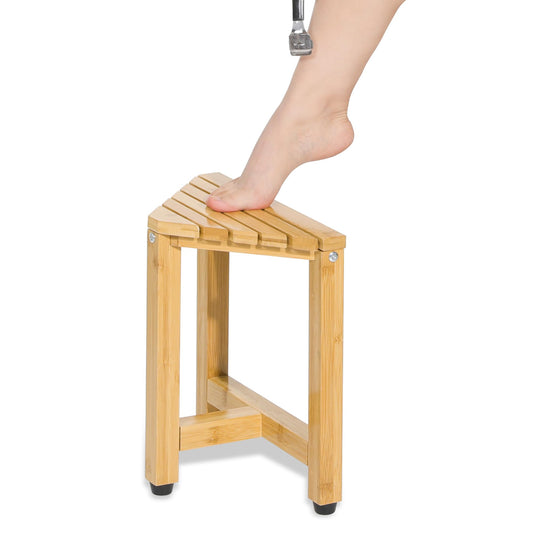 Fanwer Adjustable Under Desk Footrest, Ergonomic Foot Rest With 4
