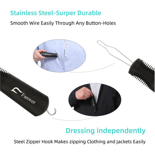 Zipper Pull Dress Zipper Pull Helper, Zipper Pullers, Dress Zipper Helper, Back Zipper Helper, Zipper Hook Helper, Zipper Pull for Dresses, Zipper
