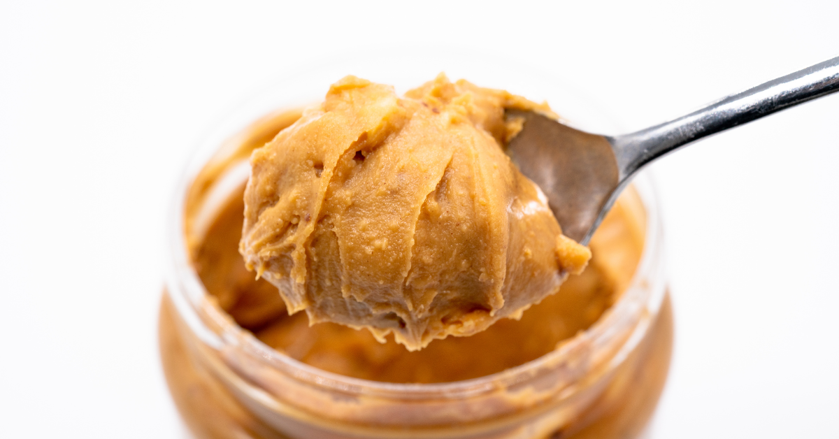 jar of peanut butter as food for bug out bag