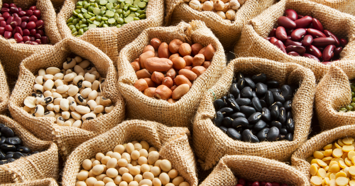 dried legumes as foods that last a long time