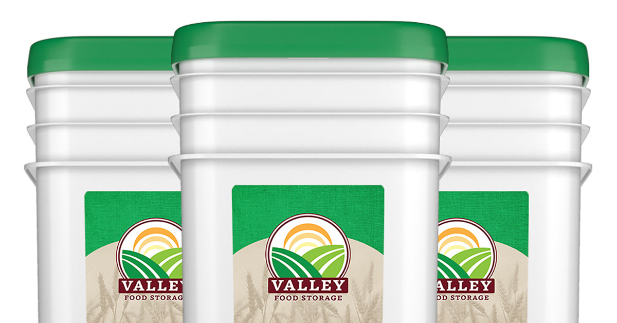 valley food storage long term food storage buckets