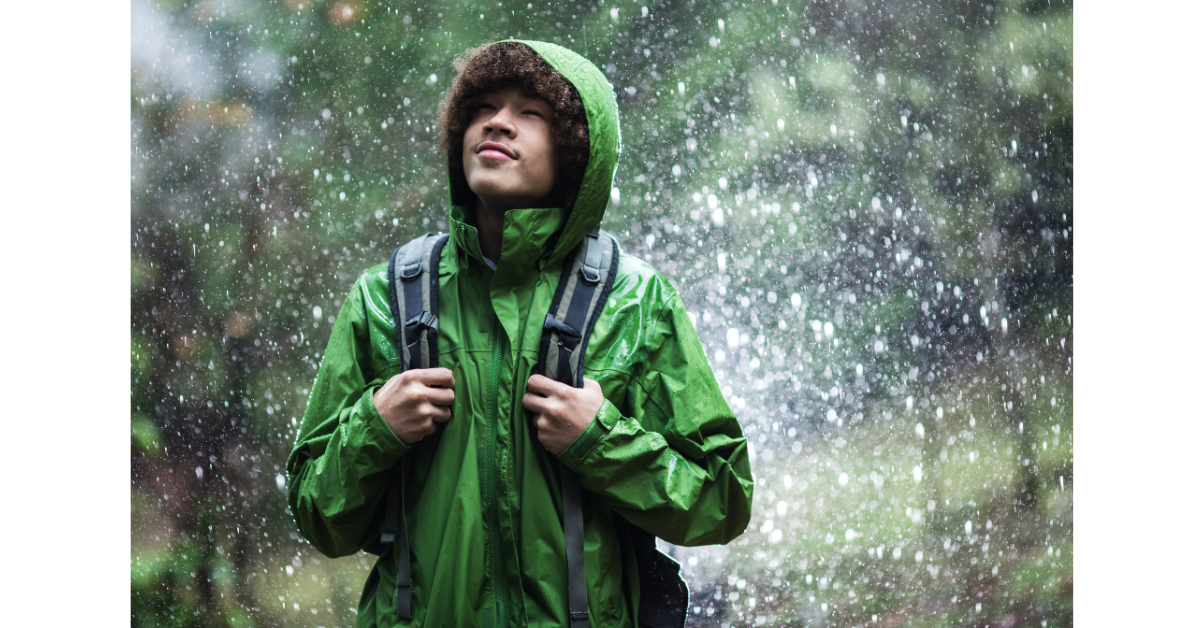 prepare for rain with your bug out bag essentials