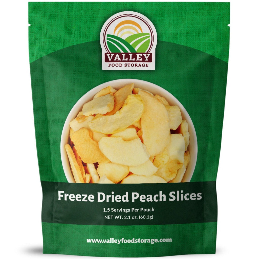 Freeze Dried Peach Slices