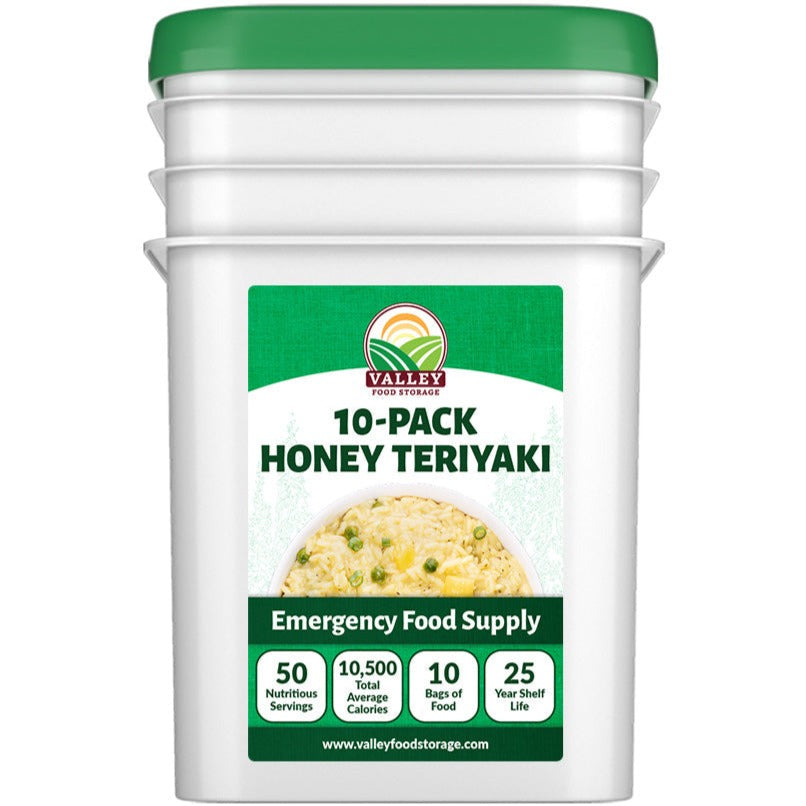 Honey Teriyaki &verbar; 10 Pack + Bucket