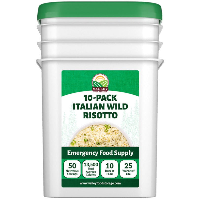 Italian Wild Risotto &verbar; 10 Pack + Bucket