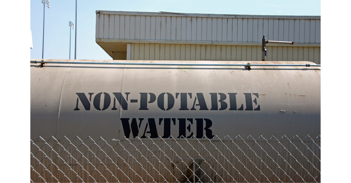 non potable rainwater collection system 