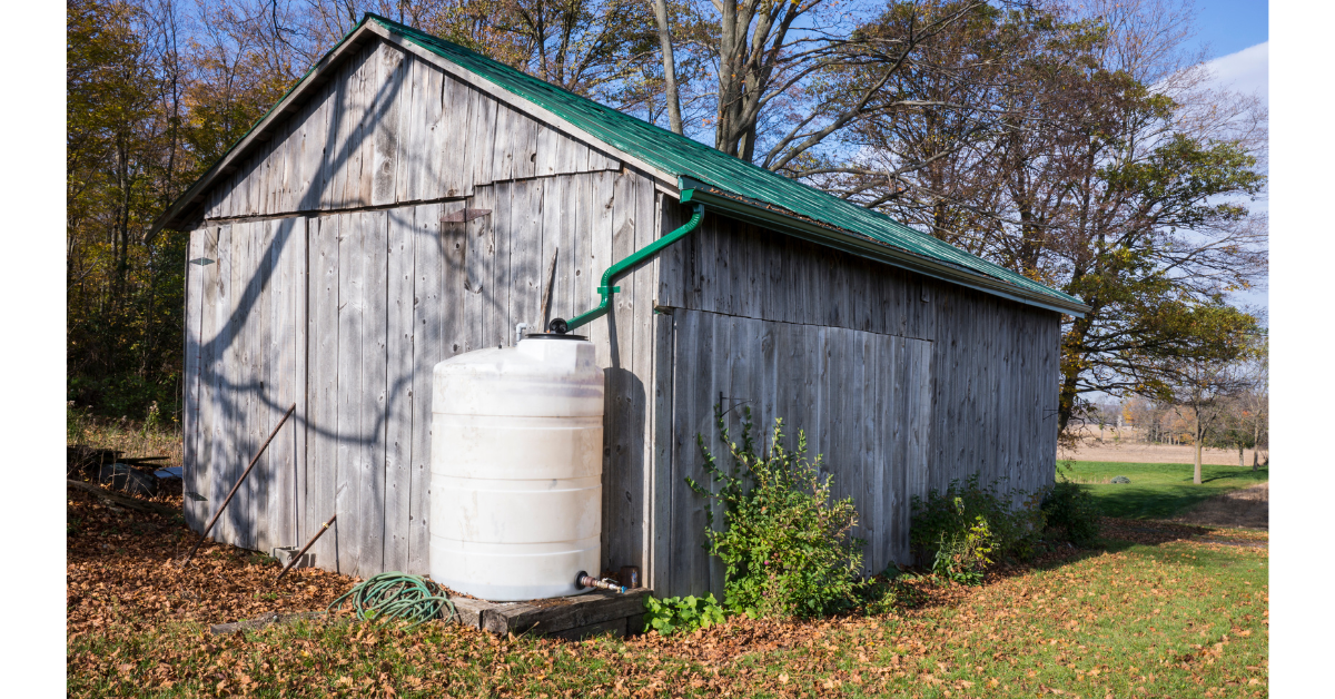 prepare for shtf rainwater collection system