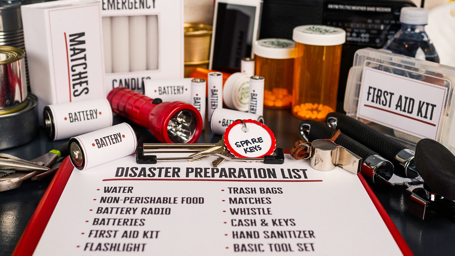 tornado emergency checklist