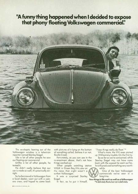 vw floating ad