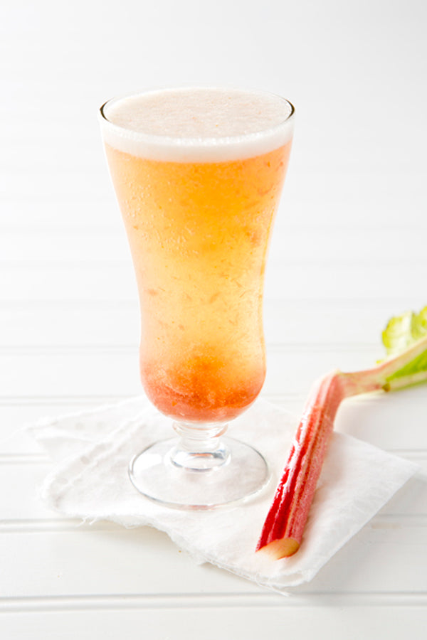 Rhubarb Bellini from Libbie Summers Photography by Chia Chong