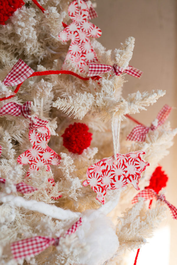 Peppermint Candy Ornaments DIY
