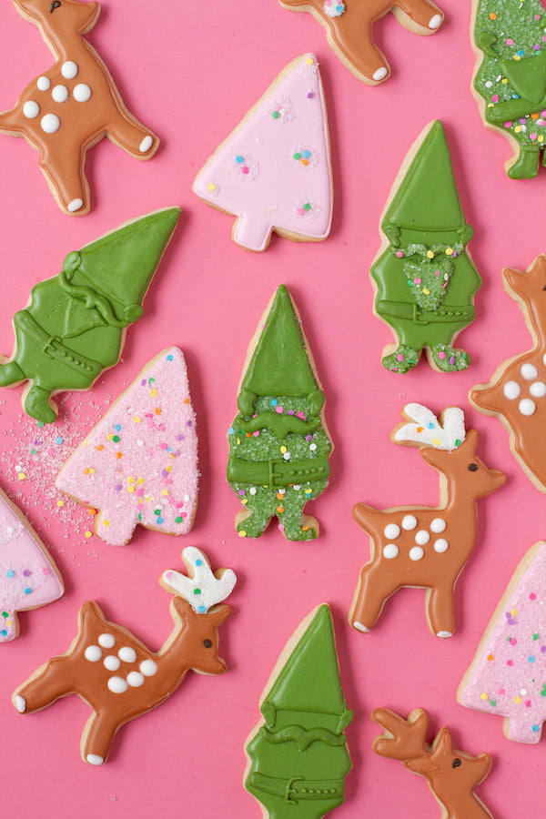 Fun Holiday Sugar Cookies, Gnome Cookies, Tree Cookies, The Ultimate Sugar Cookie Recipe, Libbie Summers Recipes