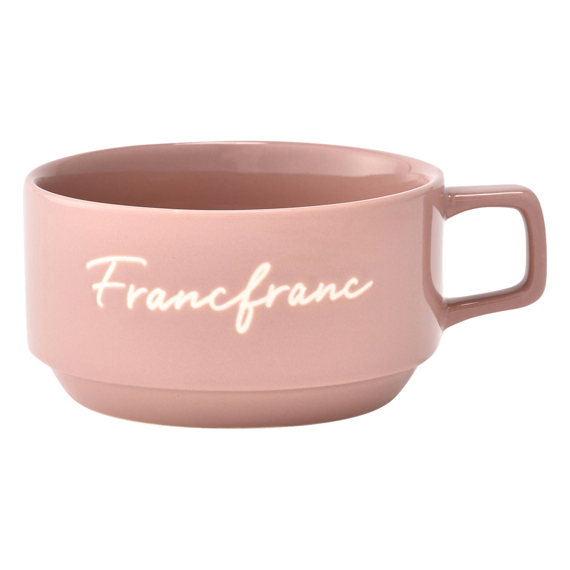 ロゴ スープカップ ピンク Francfranc フランフラン 公式通販 家具 インテリア 生活雑貨