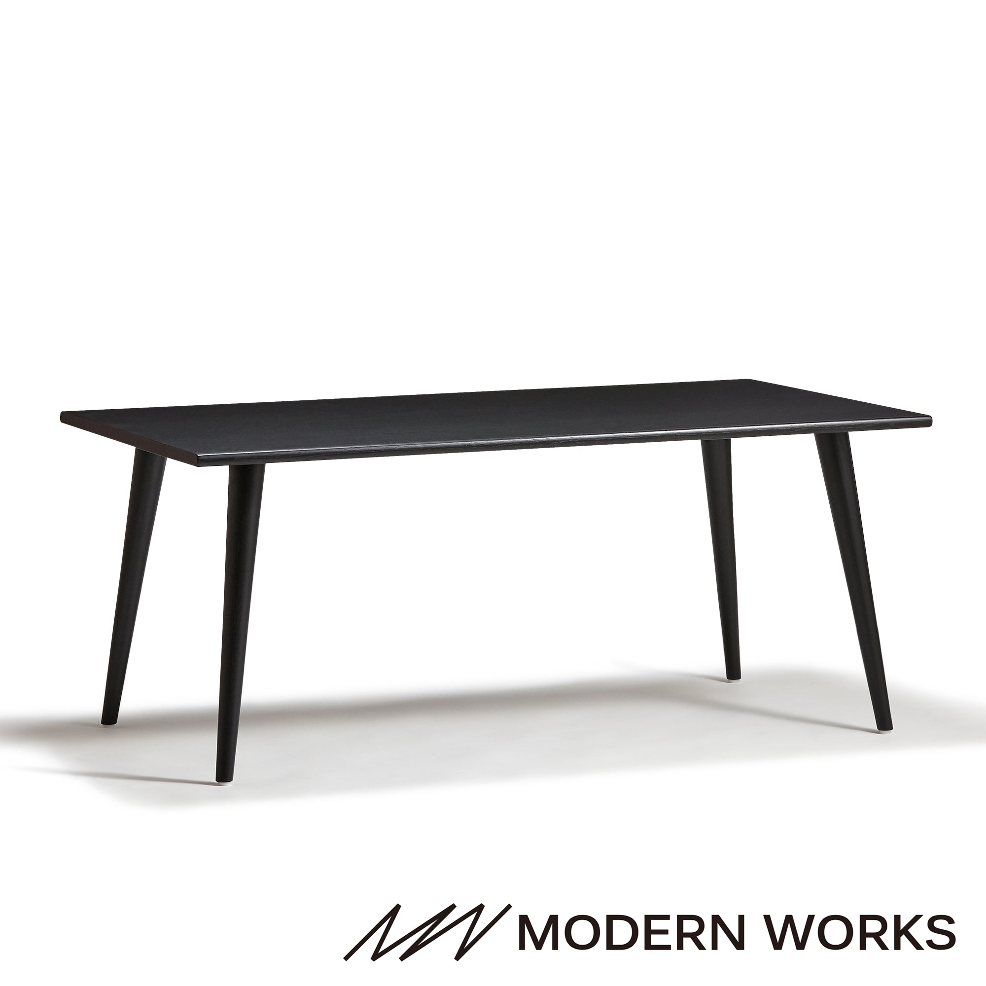 프랑프랑 일본 인테리어 테이블 식탁 셋테 블랙 W1800