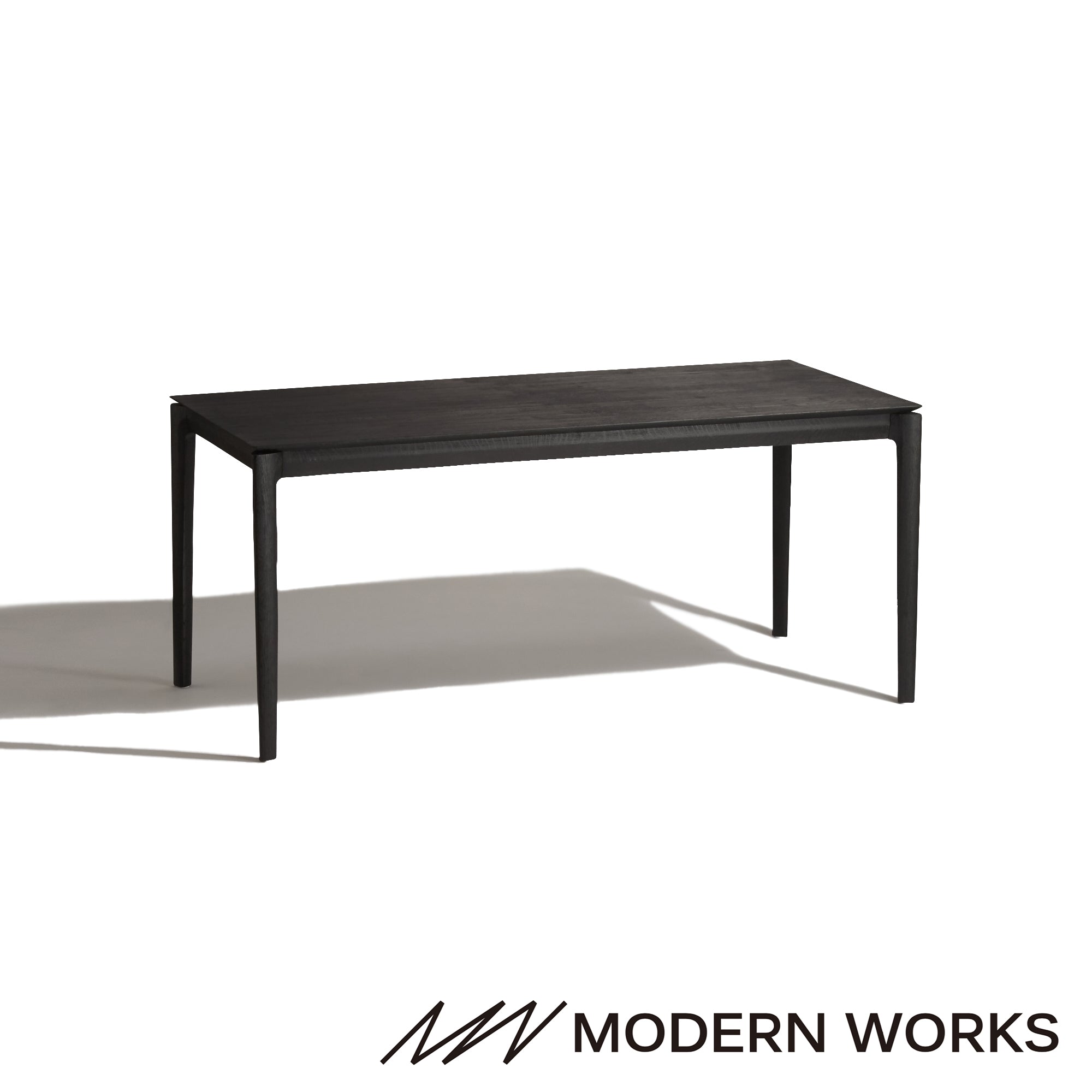 프랑프랑 일본 인테리어 테이블 식탁 오크 블랙 W1400