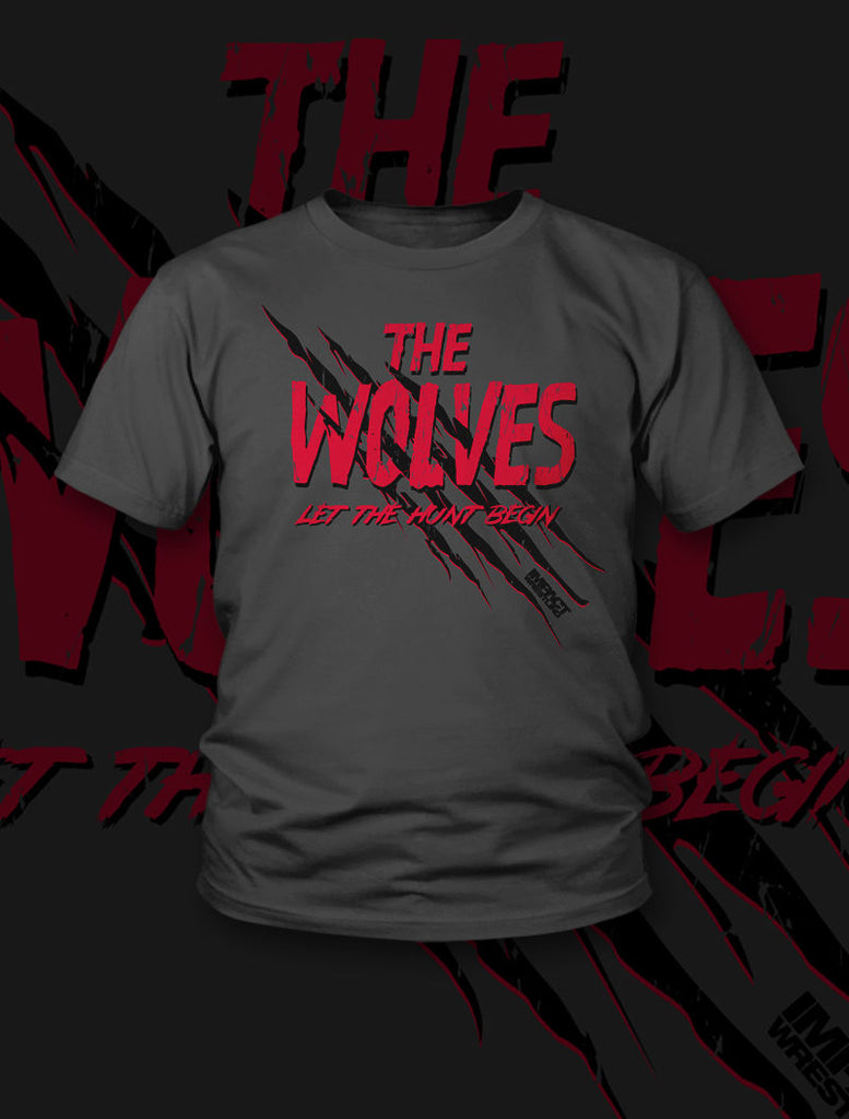 Tna The Wolves Claw T Shirt Wrestlingstore Co Uk - t shirt bimbo brawl stars