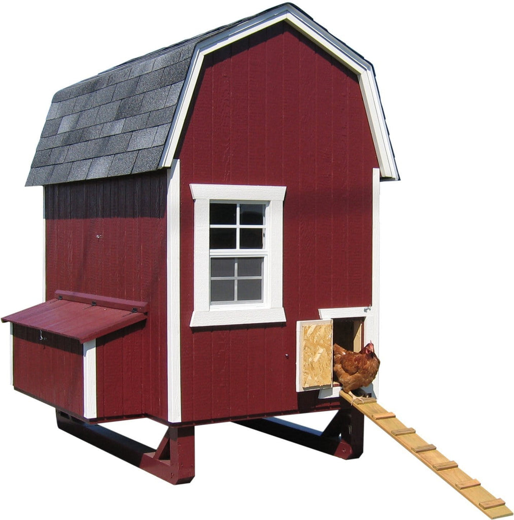 Little Cottage Company Gambrel Barn Coop 4x6 Diy Chicken Coop Kit