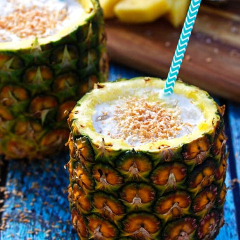 pineapple colada cocktail