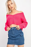pink lollipop sweater