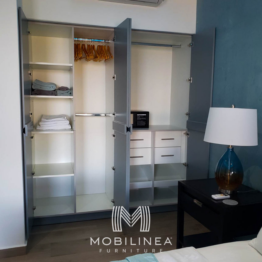 Closet MDF gris