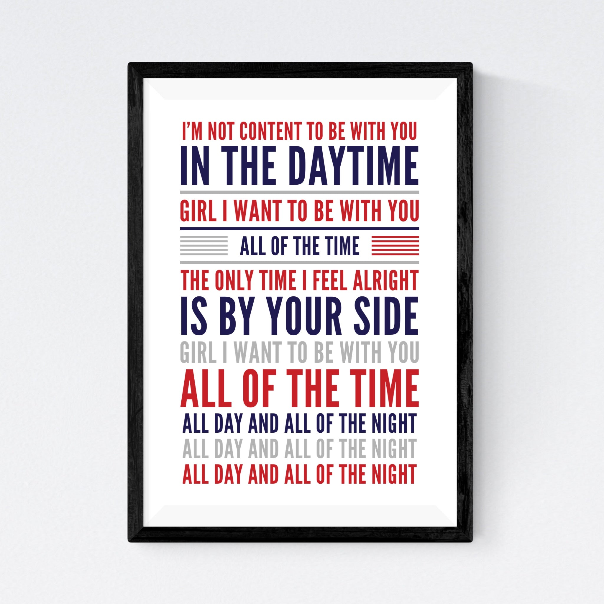 All Day And All Of The Night The Kinks First Dance Prints Co