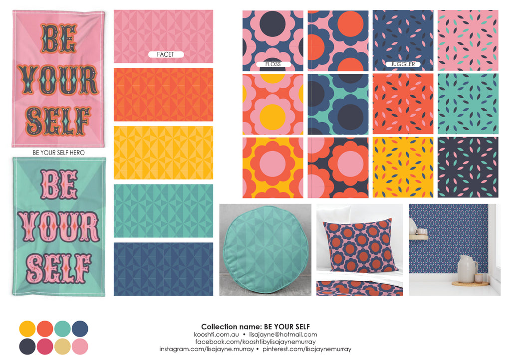 Be Yourself- A Pattern Collection by Lisa Jayne Murray