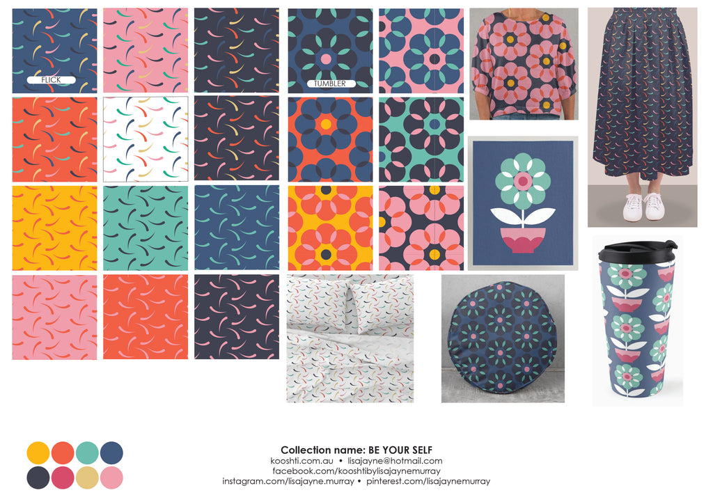 Be Your Self - A Pattern Collection by Lisa Jayne Murray
