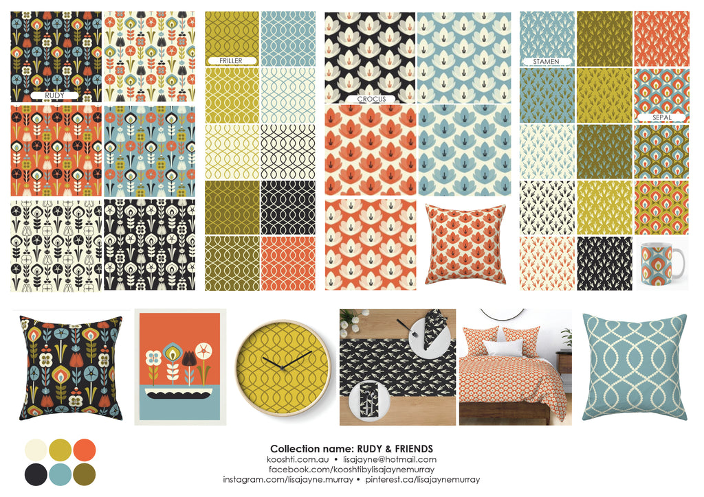 rudy - pattern collection by lisa jayne murray