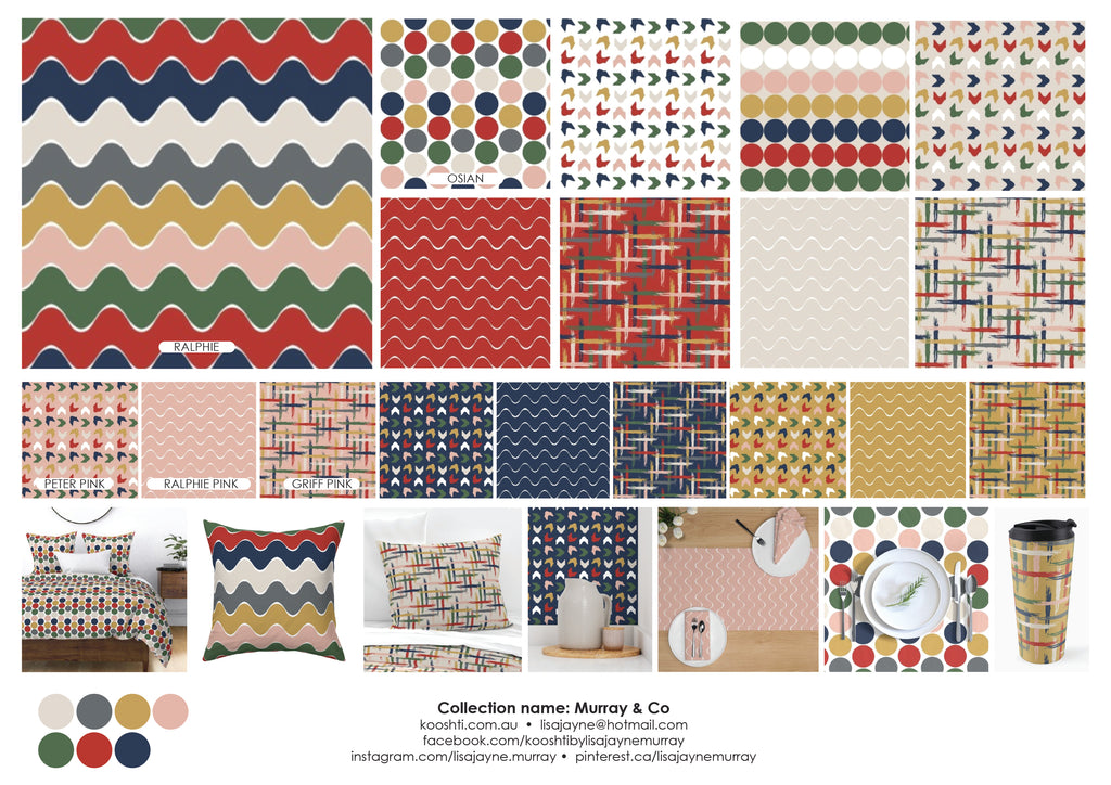 Murray & Co - A Pattern Collection by Lisa Jayne Murray