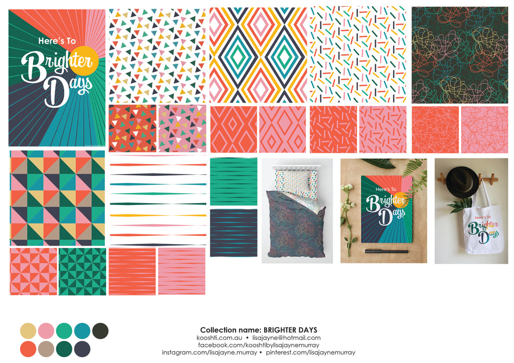 Brighter Days - A Pattern Collection by Lisa Jayne Murray