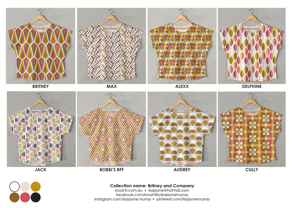 Britney and Company - A Pattern Collection by Lisa Jayne Murray