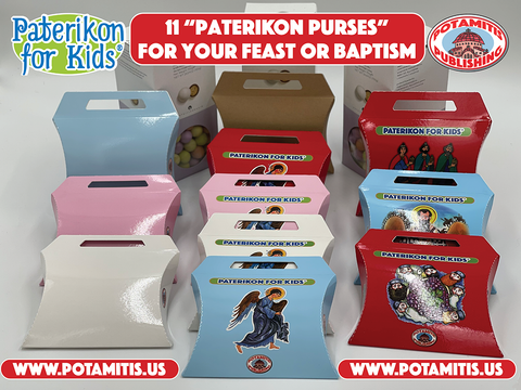Turn a Paterikon for Kids book into a sweet little gift, with the Paterikon "Purse."