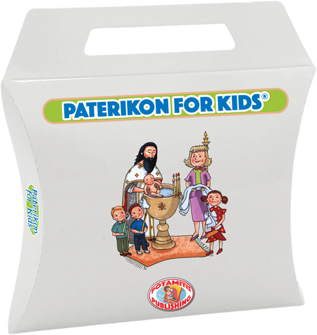 Select this "Paterikon Purse" and turn Saint Onouphrios' illustrated life into an excellent little Orthodox gift for the children of your parish or homeschool co-op!